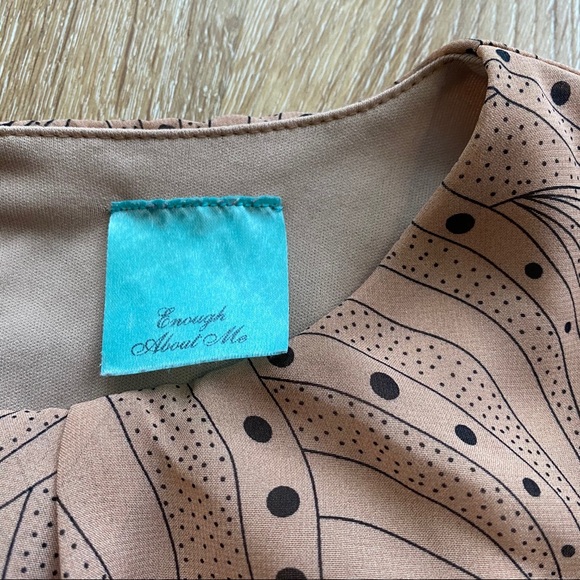 Cottagecore “Enough About Me” Peasant Style Flowy Dress - Picture 8 of 13